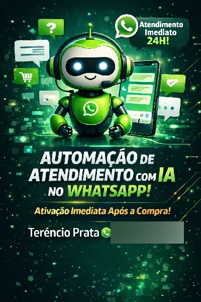 Automação com Agente de IA para atendimento no ZAP