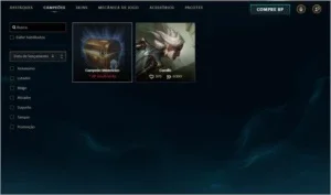 Conta de Lol