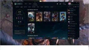Conta Lol 57 skins prata 3 season passada