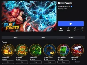 Conta Blox Fruits Lvl 1500+Dragon, Buddha, Light E Dark Perm