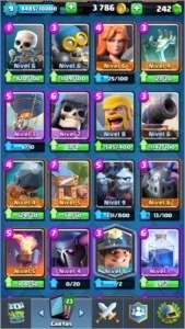 Conta Clash Royale