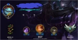 Conta lvl 57, main sup, ex platina V season passada.