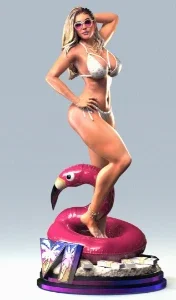 Gta 6 Stl Escultura