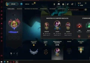 Conta  de lol