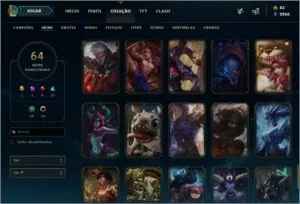 Conta LOL plat 2
