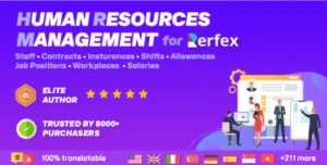 Gestão de Recursos Humanos | Perfex CRM
