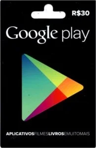 gift-card Playstore 30$
