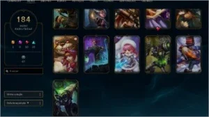 Conta league of legends