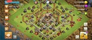 Vendo conta de Clash off clans vc 11 quase full