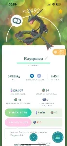 Pokémon go Rayquaza shiny