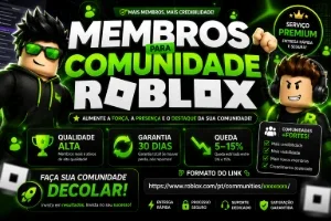 🚀 Membros Para Comunidade Roblox 🚀