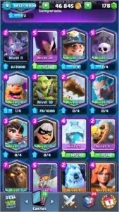 CLASH RY - TDS LENDÁRIAS x CARTAS LVL ALTO x 4700+ TROFÉUS