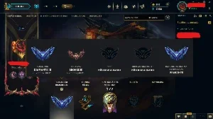 Conta de LOL Diamante III - Ex grão mestre