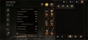 Vendo DH lvl 60 (326) excelência. BARATO!!!
