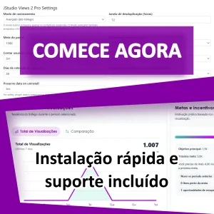 Plugin WordPress de Visualizações e Analytics JStudio Views