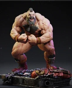 Zangief Stf 3D Stl