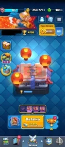 Conta Clash Royale: 250K Ouro + 4756 Troféus!