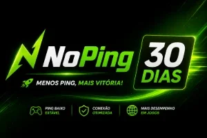 🚀 No Ping Pro - Redução De Ping [ 30 Dias ] ⚡