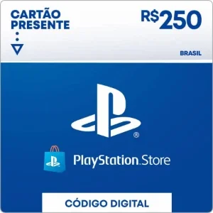 Gift Card Playstation Store De R$ 250 - Brasil