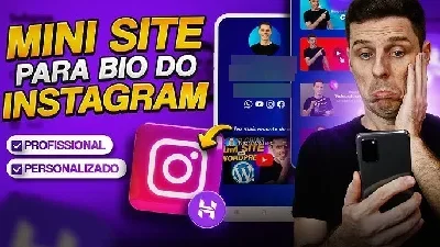 Mini para sites bio do instagram premium 20 modelos