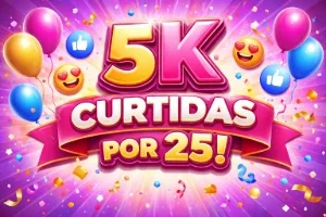 5 k de curtidas para fotos e rells no Instagram
