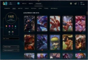 Conta de LOL