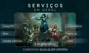 Diablo 4 - Temporada 13 - Leveling e Serviços