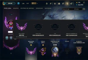 Mestre com TODOS os Champs e 64 Skins ( 208 PDL )