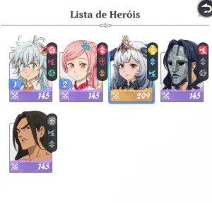 Conta seven deadly sins Origin mannie