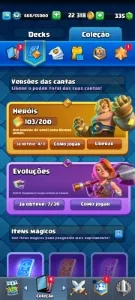 Conta Clash Royale 10k trofeu