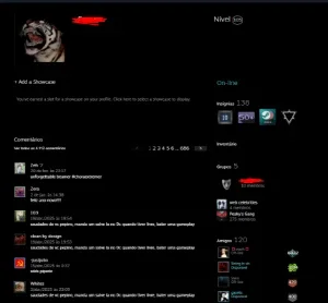 Conta Lv105 Steam, 80 Jogos, 11 Medalhas, 10 Anos De Serviço
