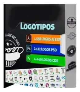 Pack De 8.000 Logotipos Editáveis