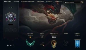Conta LOL com skins