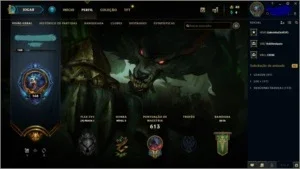 Conta League of Legends
