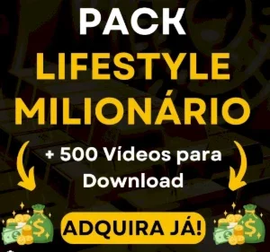 Pack de videos "Lifestyle Milionário" em 4K 500+ Vídeos