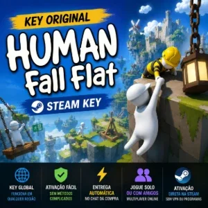 🔥 Human: Fall Flat Steam Key Original Entrega automática 🔥