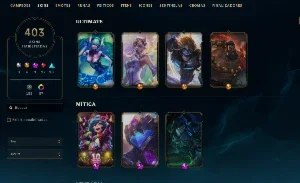 League of Legends - Conta de Colecionador