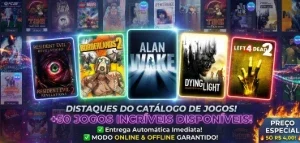 🚀 MEGA BIBLIOTECA STEAM +50 JOGOS | OFF-LINE • ENVIO AUTO