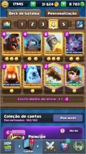 Conta Clash Royale LVL 13 - 8.7k de gemas
