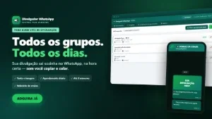 Divulgador e agendamento de MSG para grupos de Whatsapp