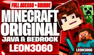 Minecraft Java+Bedrock Original (Promoção De Ferias!!)