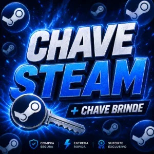 🔥 Chave Steam Aleatória + Brinde 🎁 | Entrega Rápida |
