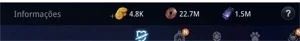 Vendo Gold no mir4 1k = 50 reais , server SA66