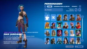Conta Fortnite Jinx