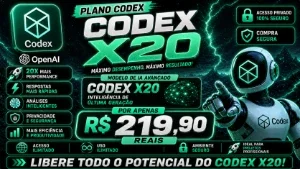 🚀 CODEX X20: IA avançada para máxima performance