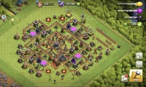 Conta Clash of Clans  cv10 full
