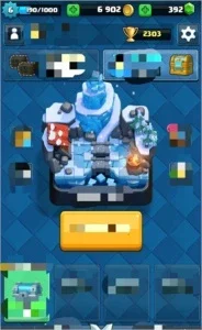 Conta Clash Royale- Nvl 6- 2300 Troféus- 400 Gemas