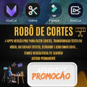 🔥 Faça cortes de vídeo no automático e crie vídeo com IA