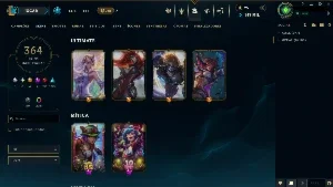 Conta lol LV 735 364 skin Platina