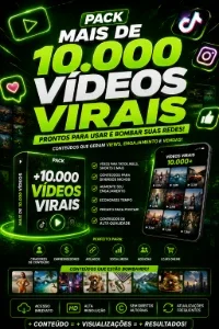 🚀🔥 Pack Com Mais De 10K De Vídeos Virais Para Monetizar🔥
